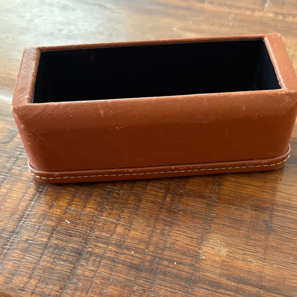 COACH - RARE VINTAGE Card holder. Saddle leather.